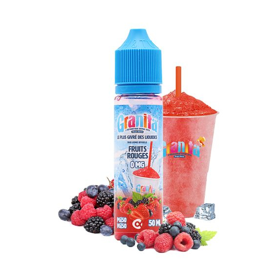 E-Liquide 50 ML Gauffre fruits rouges pas cher, une recette gourmande