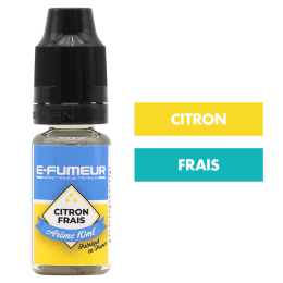 Arôme Citron Frais 10 mL - E-Fumeur