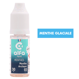 E-liquide Menthe Arctique (30 VG) 10 mL - Alfaliquid