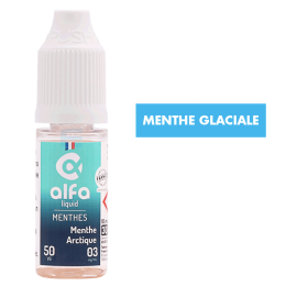 E-liquide Menthe Arctique (50 VG) 10 mL - Alfaliquid