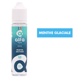 E-liquide Menthe Arctique (50 VG) 50 mL - Alfaliquid