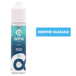 E-liquide Menthe Polaire (50 VG) 50 mL - Alfaliquid