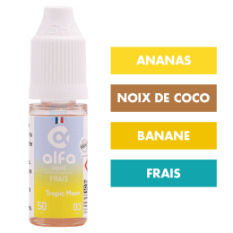 E-liquide Tropic Moon (50 VG) 10 mL - Alfaliquid