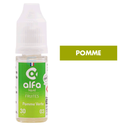 E-liquide Pomme Verte (30 VG) 10 mL - Alfaliquid