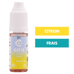 E-liquide Lemon Ice (50 VG) 10 mL - Alfaliquid