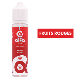 E-liquide Fruits Rouges (50 VG) 50 mL - Alfaliquid