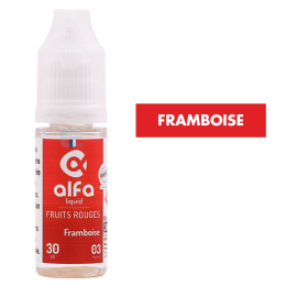 E-liquide Framboise (30 VG) 10 mL - Alfaliquid