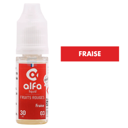 E-liquide Fraise (30 VG) 10 mL - Alfaliquid