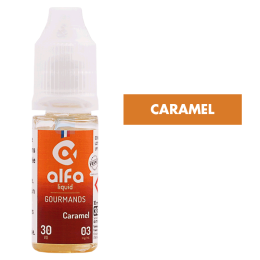 E-liquide Caramel (30 VG) 10 mL - Alfaliquid