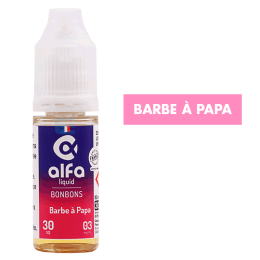 E-liquide Barbe à Papa (30 VG) 10 mL - Alfaliquid