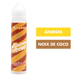 E-liquide Ananas Coconut 50 mL - Wpuff (Liquideo)