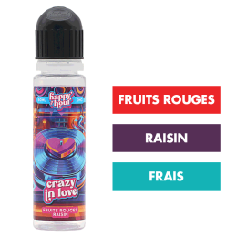 E-liquide Crazy in Love 50 mL - Happy Hour