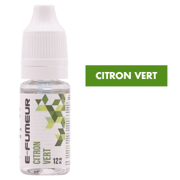 E-liquide Citron Vert 10 mL - E-FUMEUR