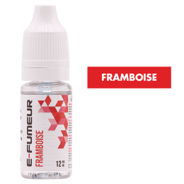 E-liquide Framboise 10 mL - E-FUMEUR