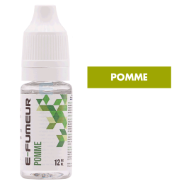 E-liquide Pomme 10 mL - E-FUMEUR