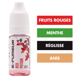 E-liquide Red Potion 10 mL - E-FUMEUR