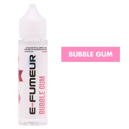 E-liquide Bubble Gum 50 mL - E-FUMEUR