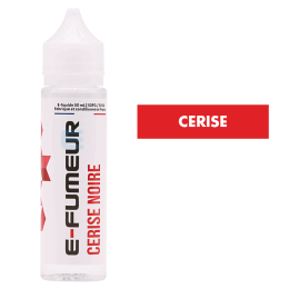 E-liquide Cerise Noire 50 mL - E-FUMEUR