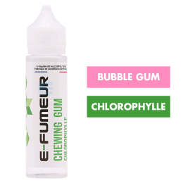 E-liquide Chewing-Gum Chlorophylle 50 mL - E-FUMEUR