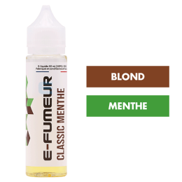 E-liquide Classic Menthe 50 mL - E-FUMEUR