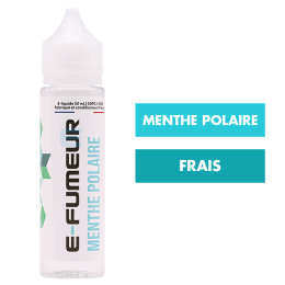 E-liquide Menthe Polaire 50 mL - E-FUMEUR