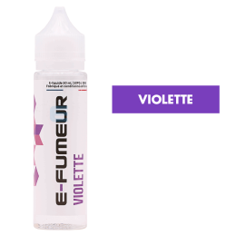 E-liquide Violette 50 mL - E-FUMEUR