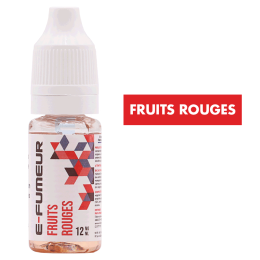 E-liquide Fruits Rouges 10 mL - E-FUMEUR