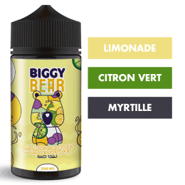 E-liquide Limonade Citron Vert Myrtilles Sauvages 200 mL - Biggy Bear
