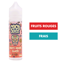 E-liquide Fruits Rouges Glacés 50 mL - Coco Juice