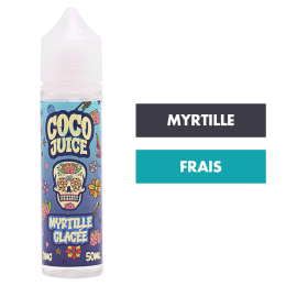 E-liquide Myrtille Glacée 50 mL - Coco Juice