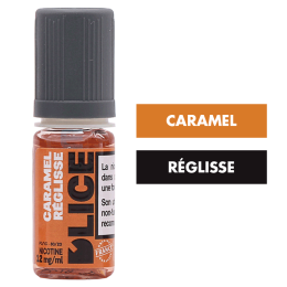 E-liquide Caramel Réglisse - Dlice