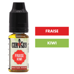 E-liquide Fraise Kiwi 10 mL - CirKus