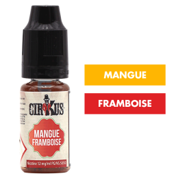 E-liquide Mangue Framboise 10 mL - CirKus