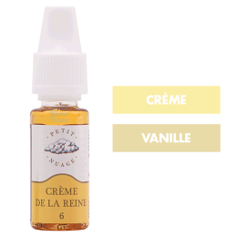 E-liquide Crème de la Reine 10 mL - Petit Nuage