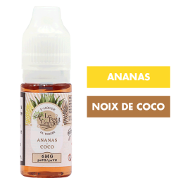 E-liquide Ananas Coco 10 mL - Le Petit Verger