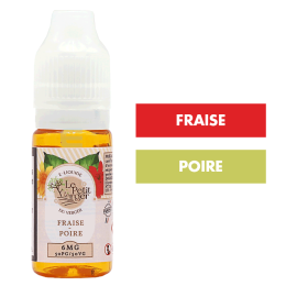 E-liquide Fraise Poire 10 mL - Le Petit Verger