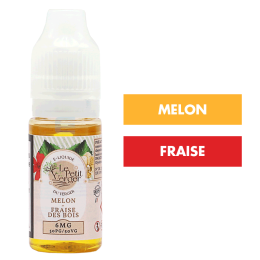 E-liquide Melon Fraise des Bois 10 mL - Le Petit Verger