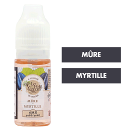 E-liquide Mûre Myrtille 10 mL - Le Petit Verger