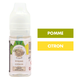 E-liquide Pomme Citron 10 mL - Le Petit Verger