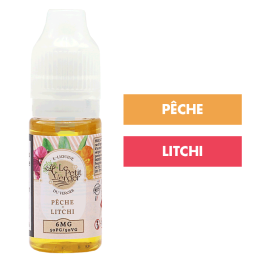 E-liquide Pêche Litchi 10 mL - Le Petit Verger