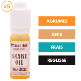 E-liquide Snake Oil 5x10 mL - Tmax Juices