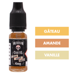 E-liquide Gâteau Amandes Vanille 10 mL - Mexican Cartel