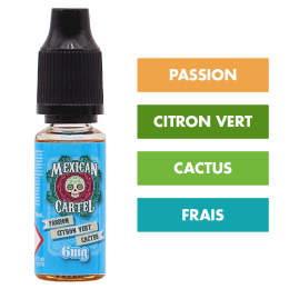 E-liquide Passion Citron Vert Cactus 10 mL - Mexican Cartel