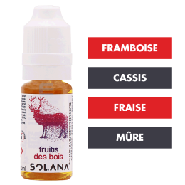 E-liquide Fruits des Bois 10 mL - Solana