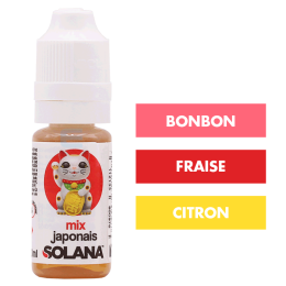 E-liquide Mix Japonais 10 mL - Solana