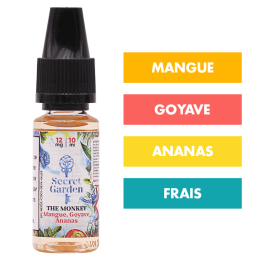 E-liquide The Monkey 10 mL - Secret Garden