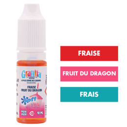 E-liquide Fraise Fruit du Dragon Soft 10 mL - Granita