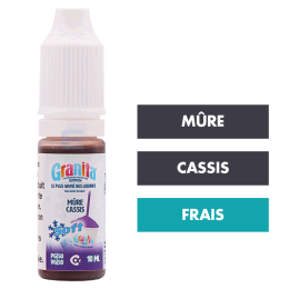 E-liquide Mûre Cassis Soft 10 mL - Granita