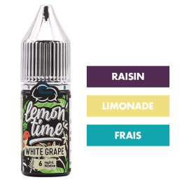 E-liquide White Grape 10 mL - Lemon'Time