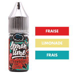 E-liquide Strawberry 10 mL - Lemon'Time